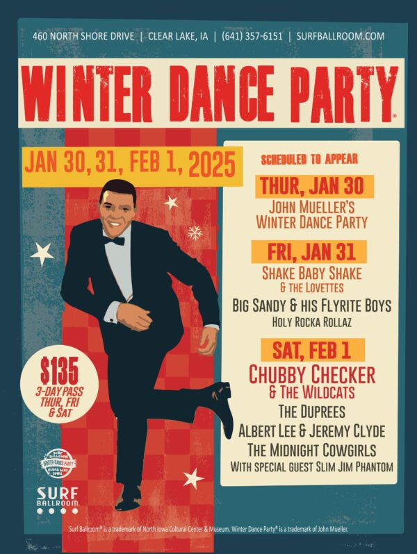 2025 Winter Dance Party Poster